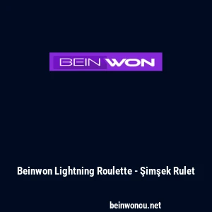 Beinwon Lightning Roulette - Şimşek Rulet